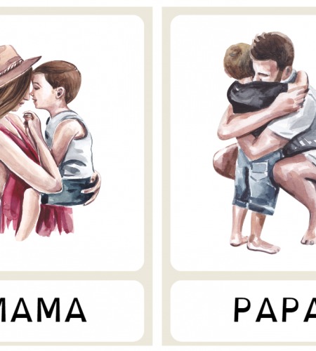 Flashcards la família